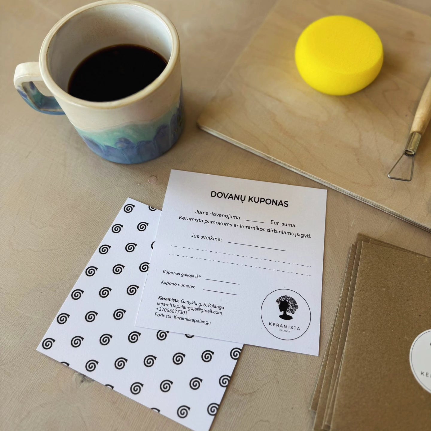 GIFT VOUCHER | The gift of experiencing creativity. Opportunity to choose any session.