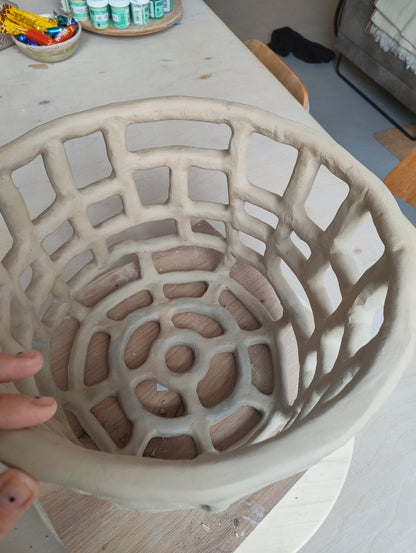 FULL CYCLE | Beginner's course. Two sessions. Sculpt-glaze-take home.